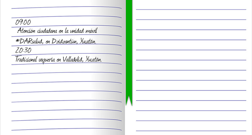 Agenda de Daniel Ávila Ruiz