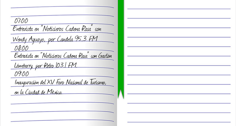 Agenda pública del senador Daniel Ávila Ruiz