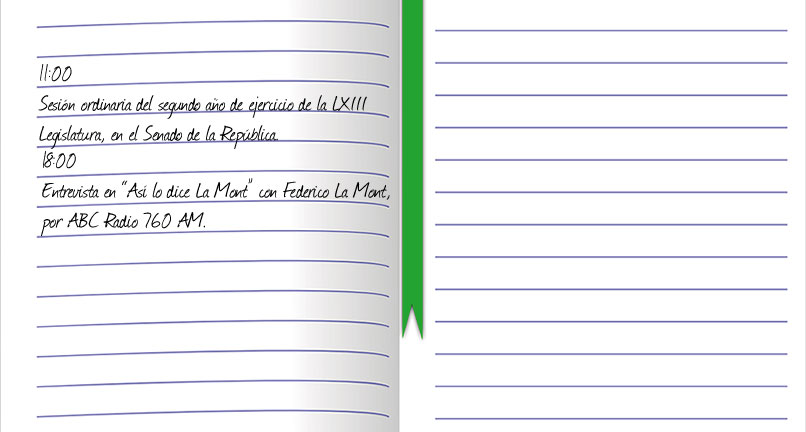 Agenda de Daniel Ávila Ruiz
