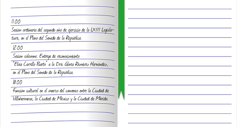 Agenda pública del senador Daniel Ávila Ruiz